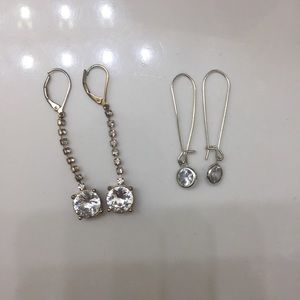 Two Pair or Dangle Earrings
